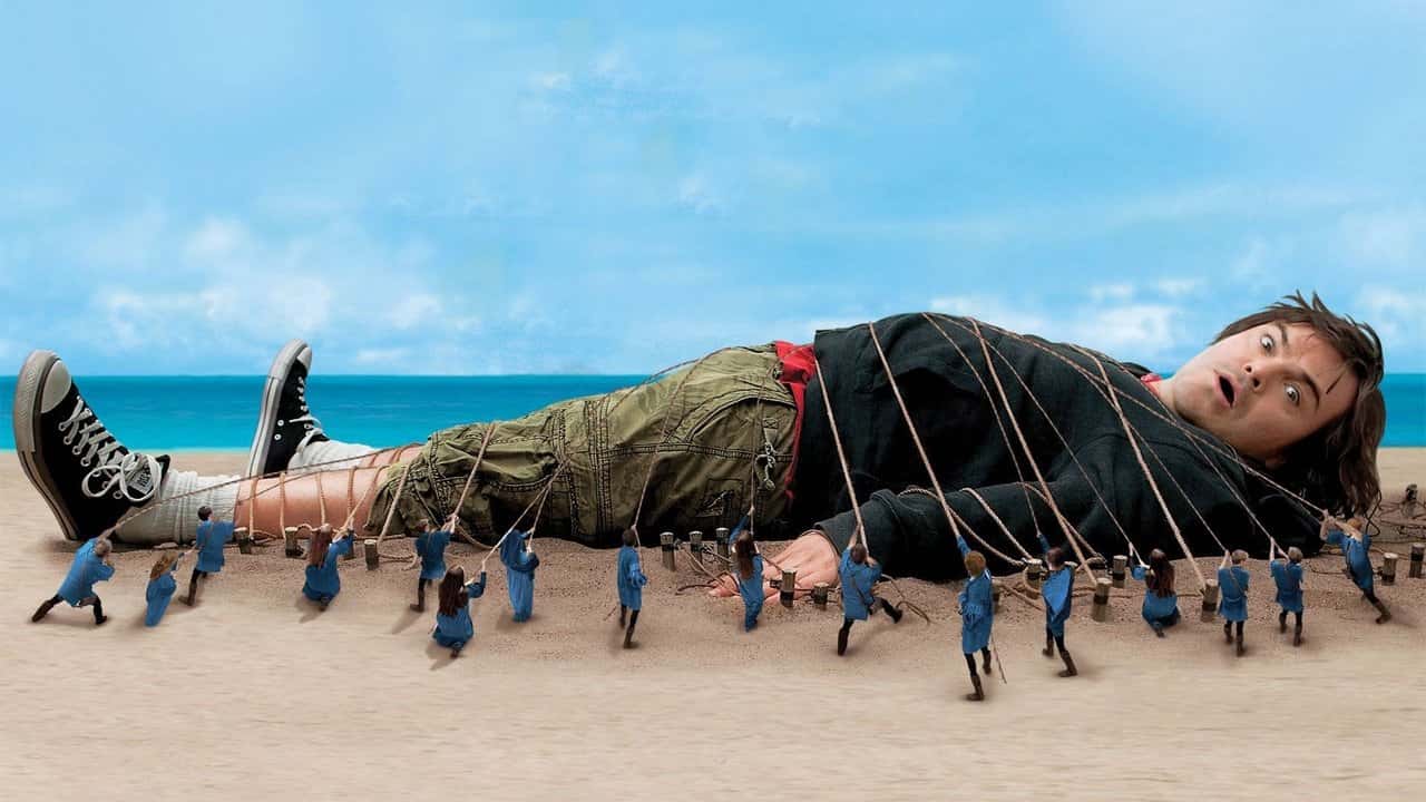 Кадр з фільму Мандри Гулівера (2010)
