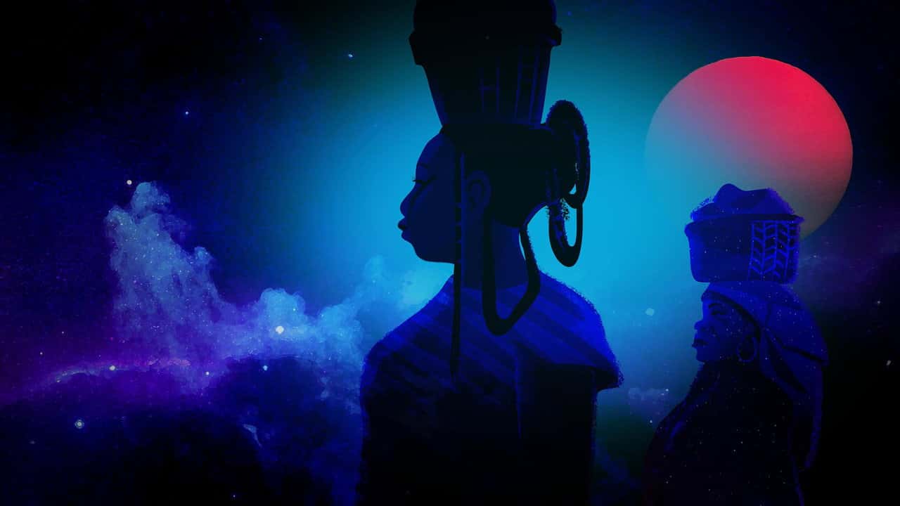 Кадр з фільму Сплетіння часу (2021)