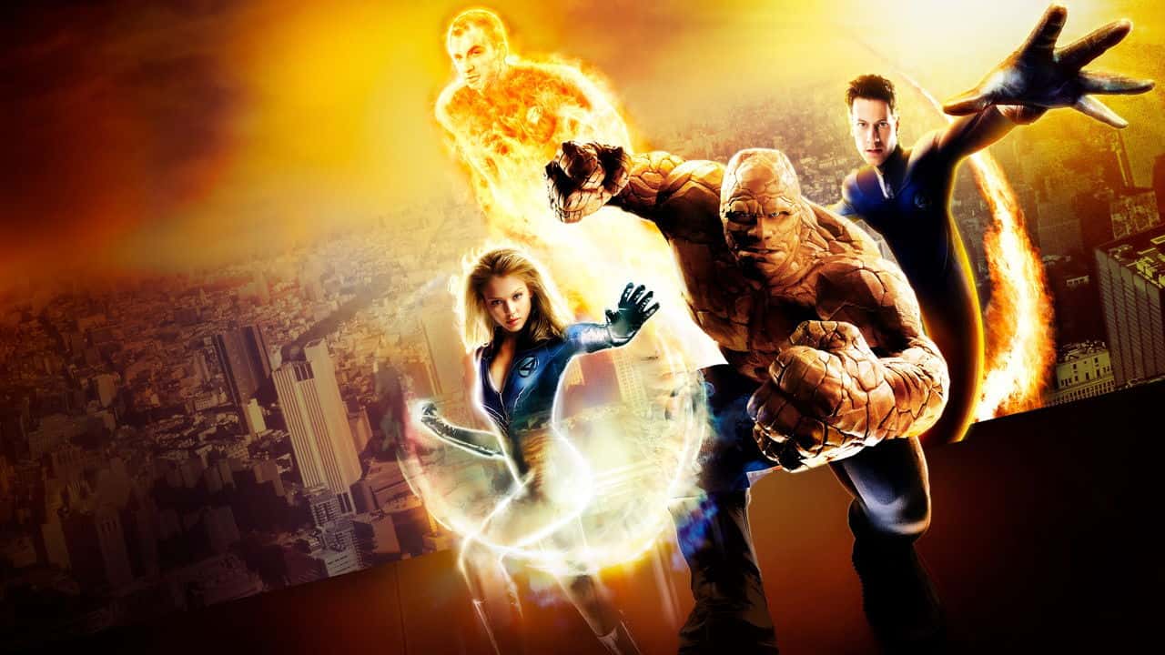 Кадр з фільму Фантастична четвірка (2005)