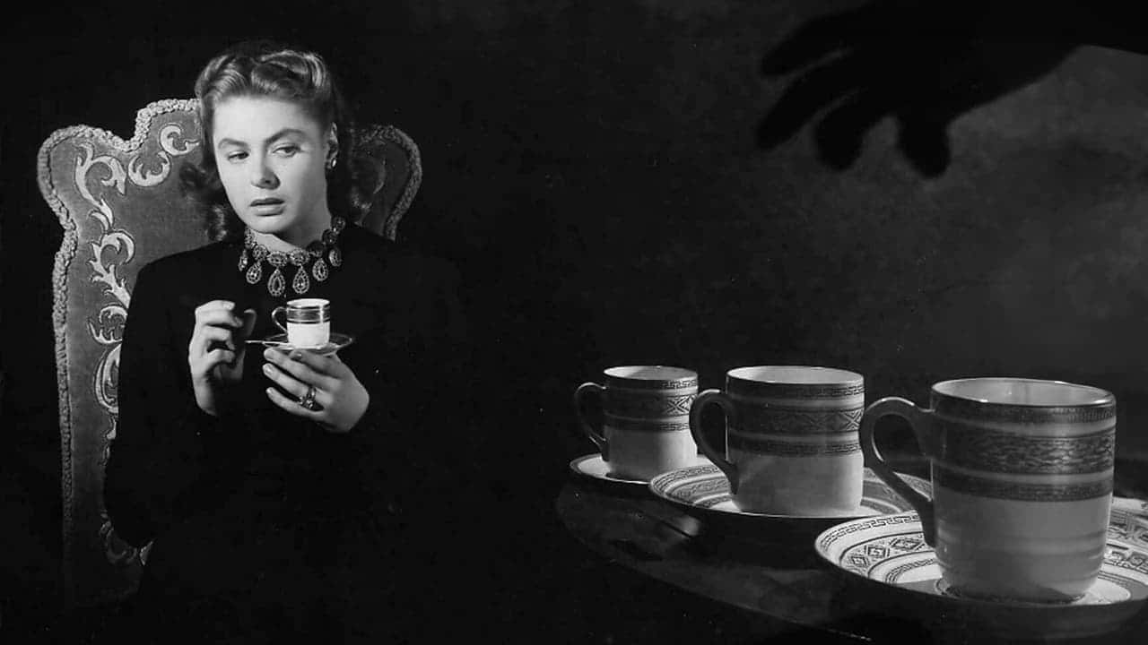 Кадр з фільму Погана слава (1946)