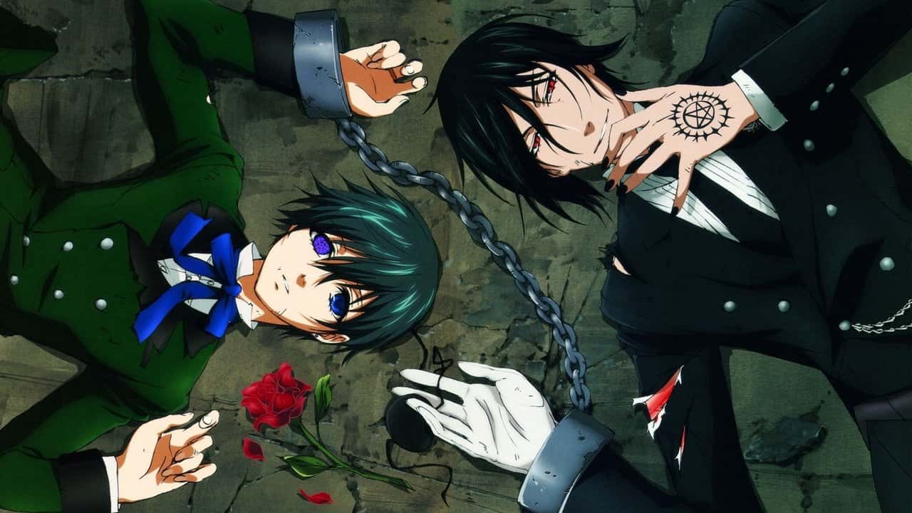 Кадр із серіалу Темний дворецький (2008)