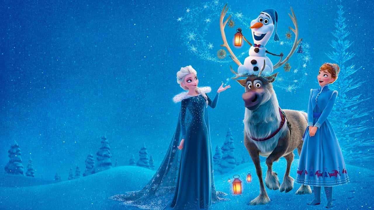 Кадр з фільму Крижане серце: Різдво з Олафом (2017)