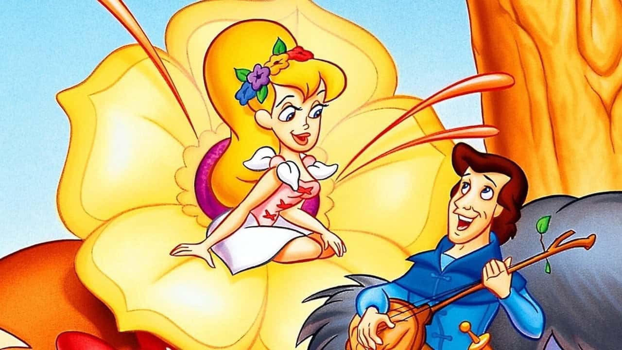 Кадр з фільму Хлопчик-мізинчик і Дюймовочка (1996)