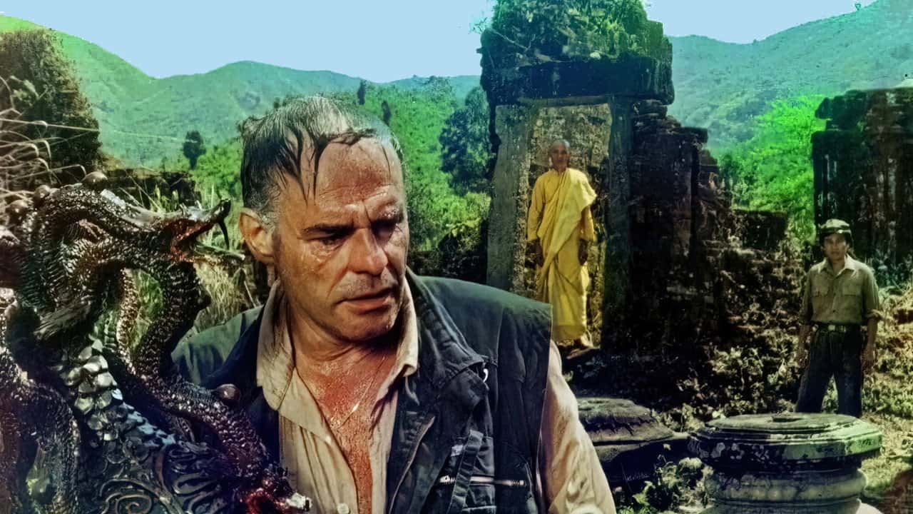 Кадр з фільму Закляття долини змій (1988)