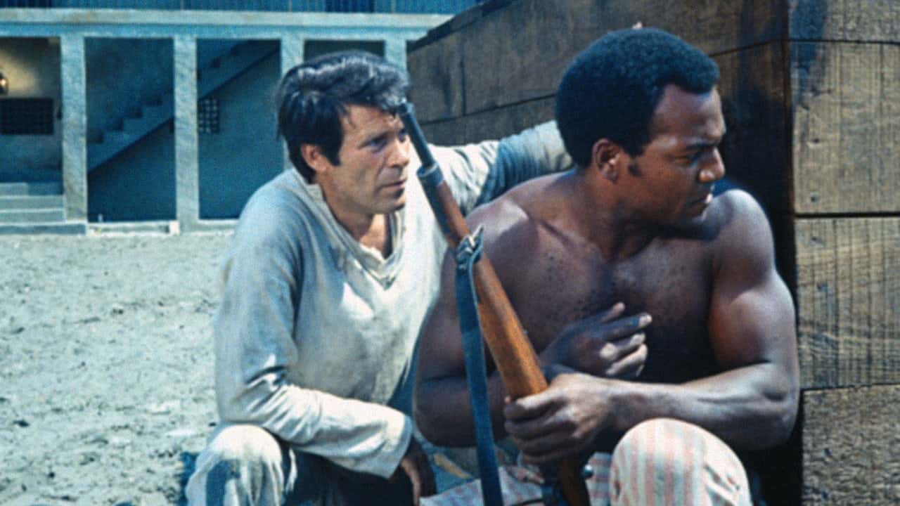 Кадр з фільму Я втік з острова Диявола (1973)