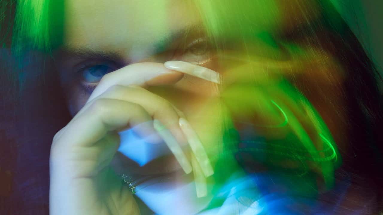 Кадр з фільму Біллі Айліш: Світ якийсь розмитий (2021)