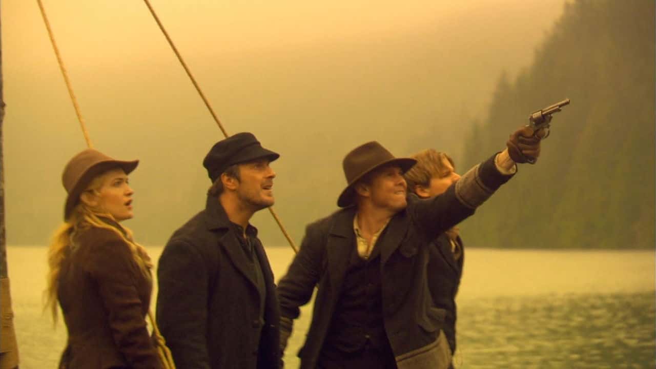 Кадр з фільму Подорож до центру Землі (2008)
