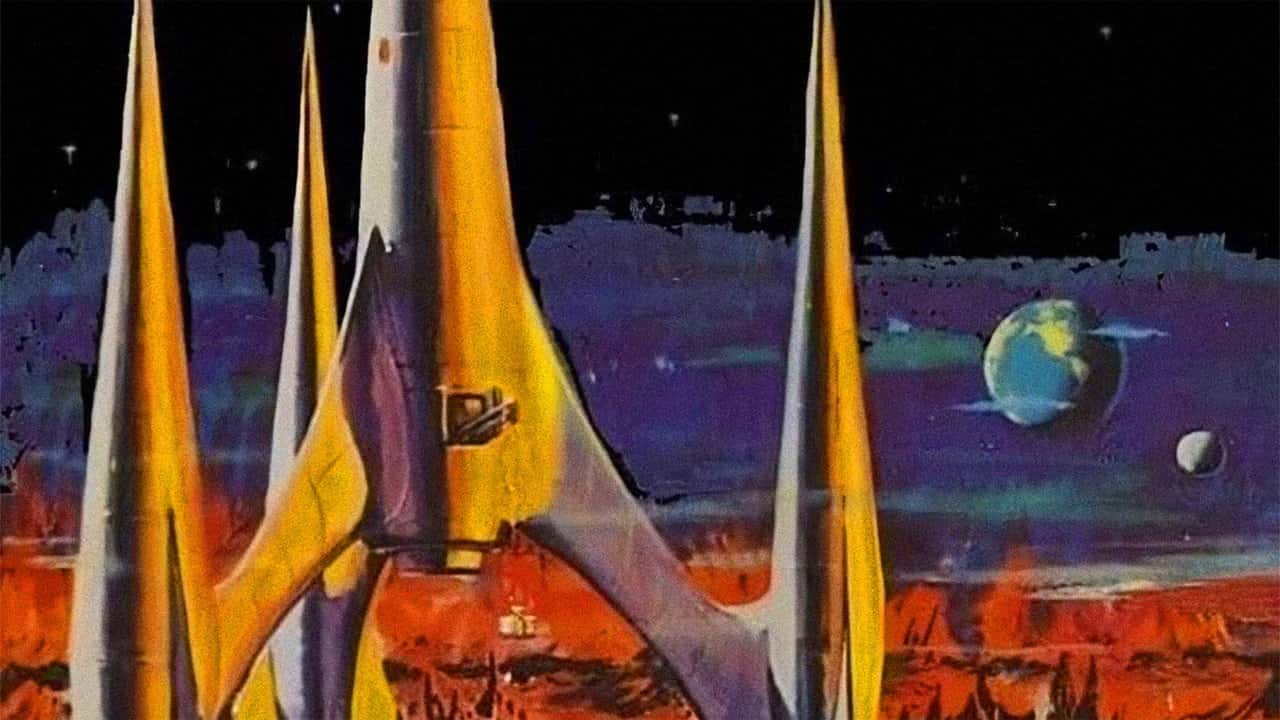 Кадр з фільму Перший космічний корабель на Венері (1960)