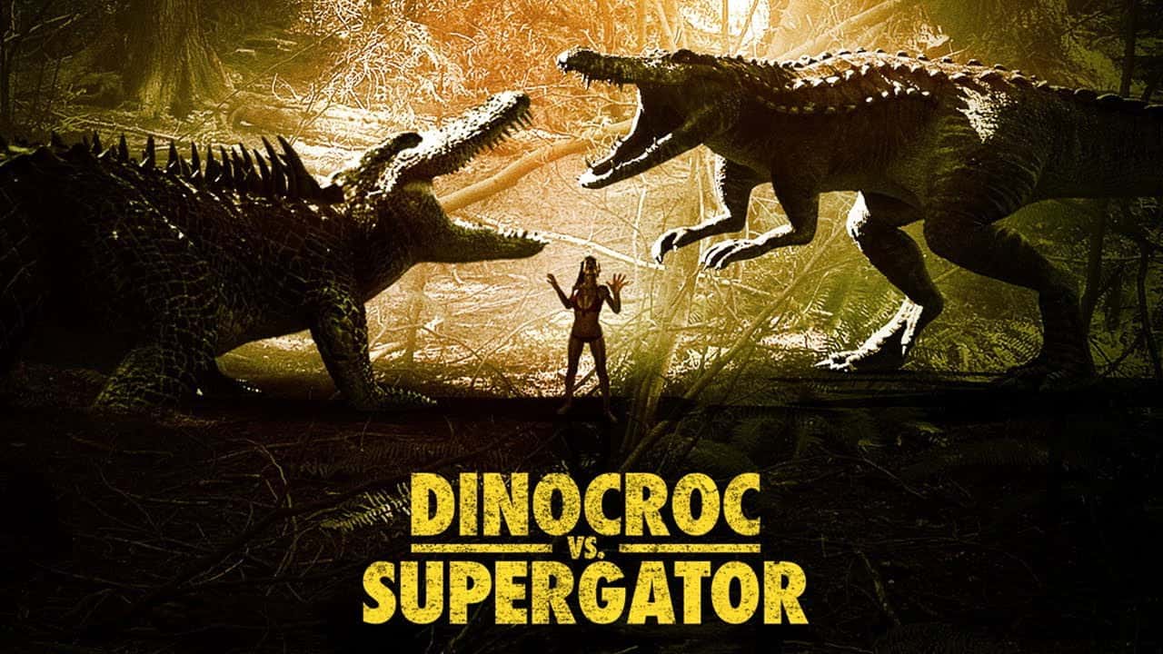 Кадр з фільму Динокрок проти динозавра (2010)