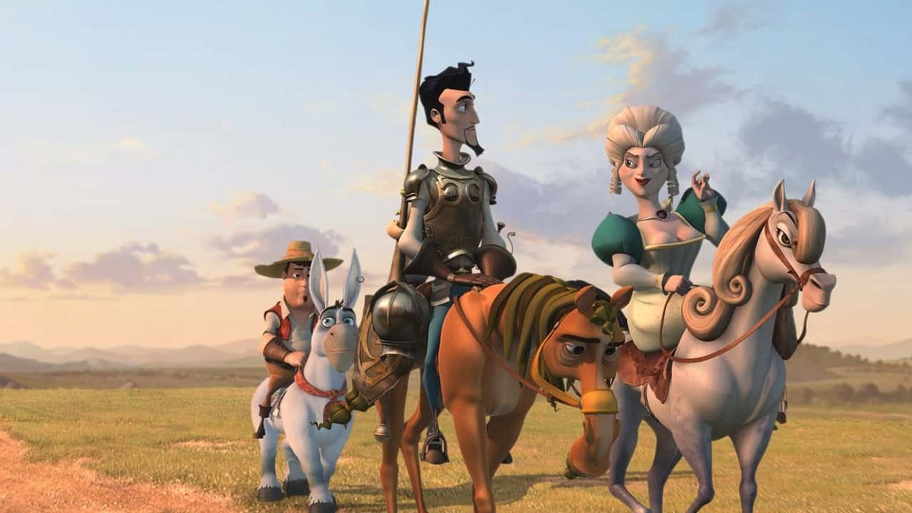 Кадр з фільму Дон Кіхот (2007)