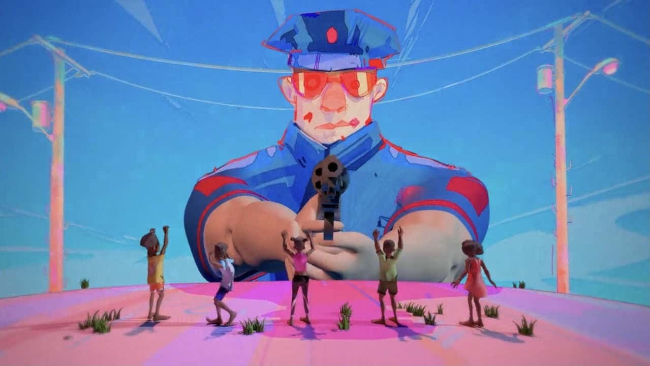 Кадр з фільму Копи й грабіжники (2020)