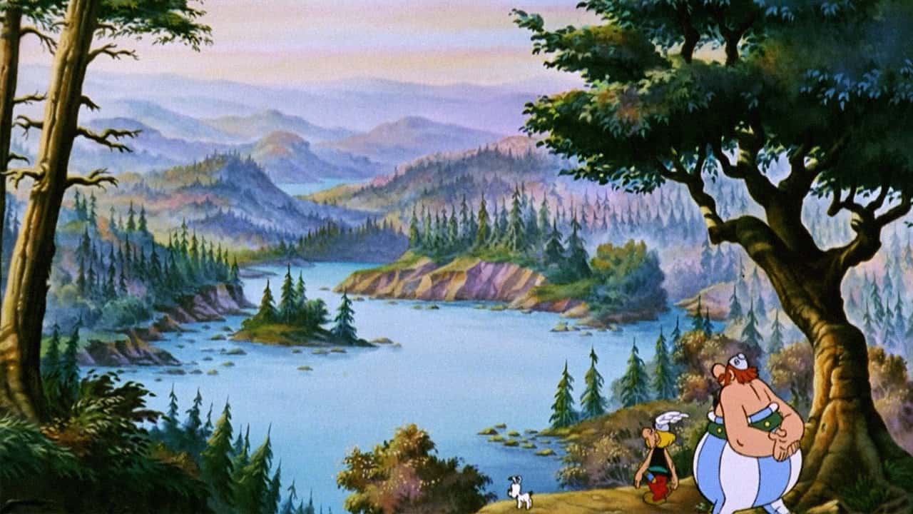 Кадр з фільму Астерікс завойовує Америку (1994)