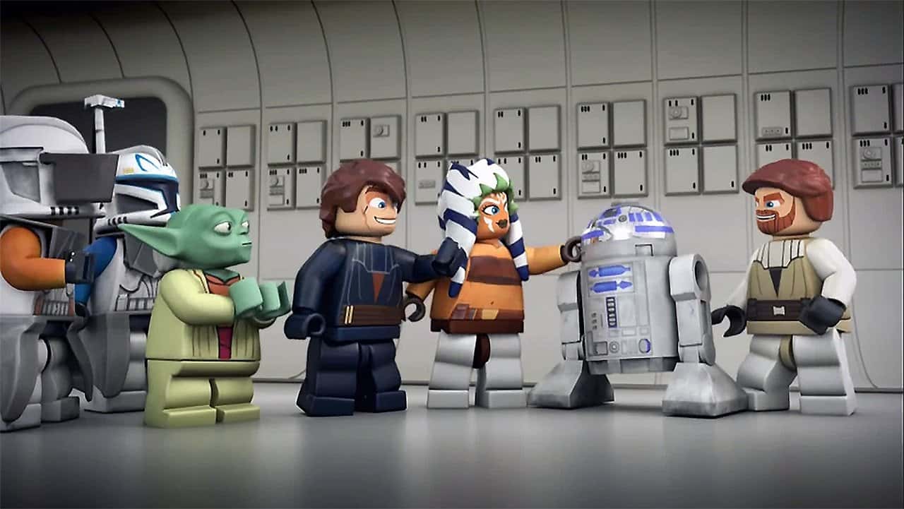 Кадр з фільму ЛЕГО: Зоряні війни: У пошуках R2-D2 (2009)