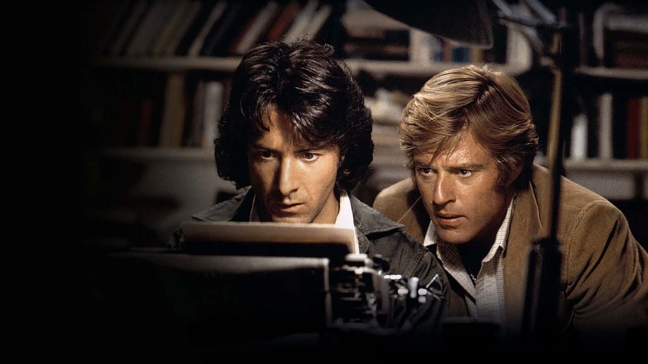 Кадр з фільму Вся президентська рать (1976)