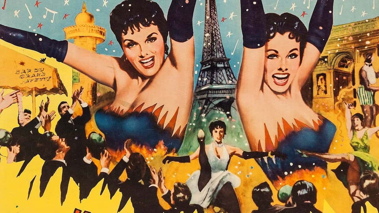 Кадр з фільму Джентльмени одружуються на брюнетках (1955)