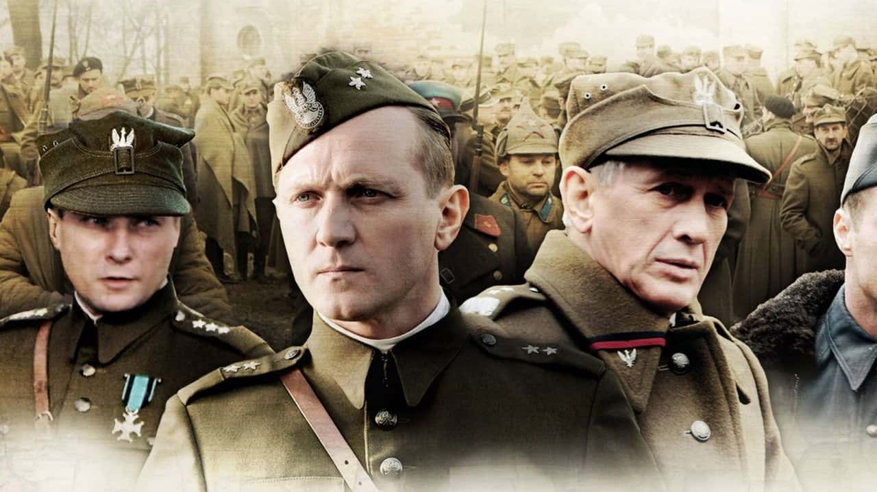 Кадр з фільму Катинь (2007)