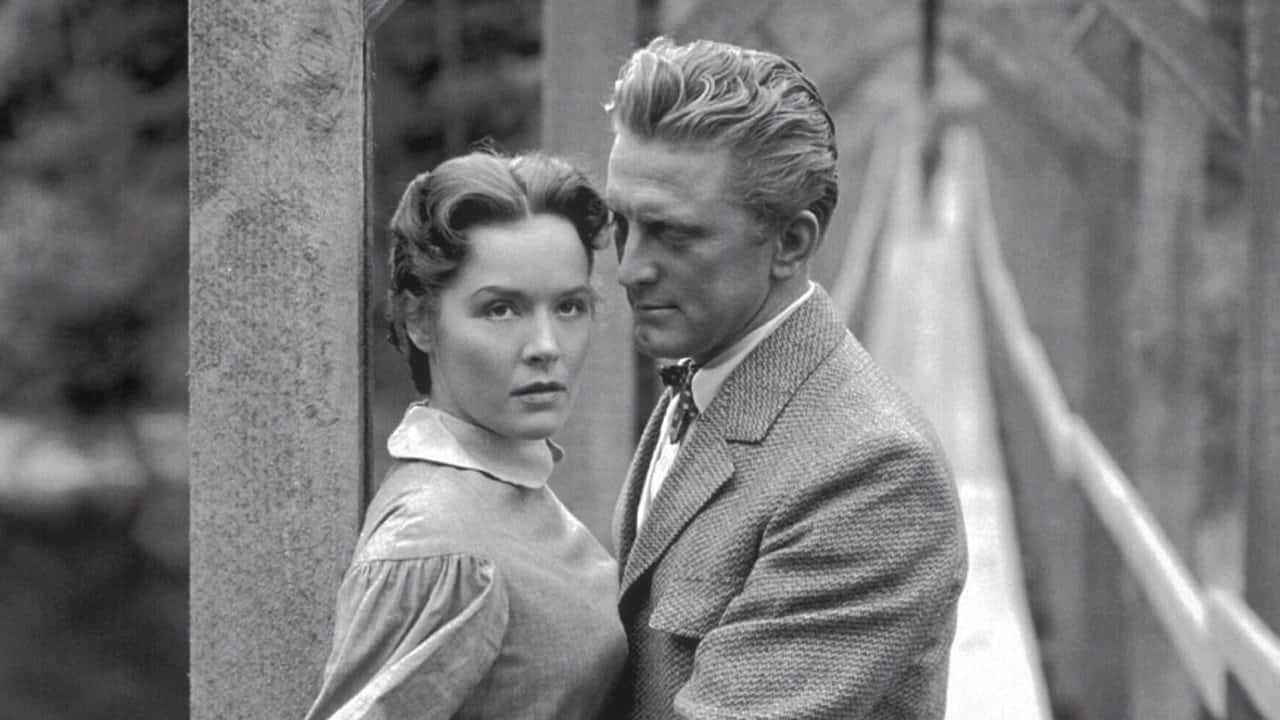 Кадр з фільму Великі дерева (1952)