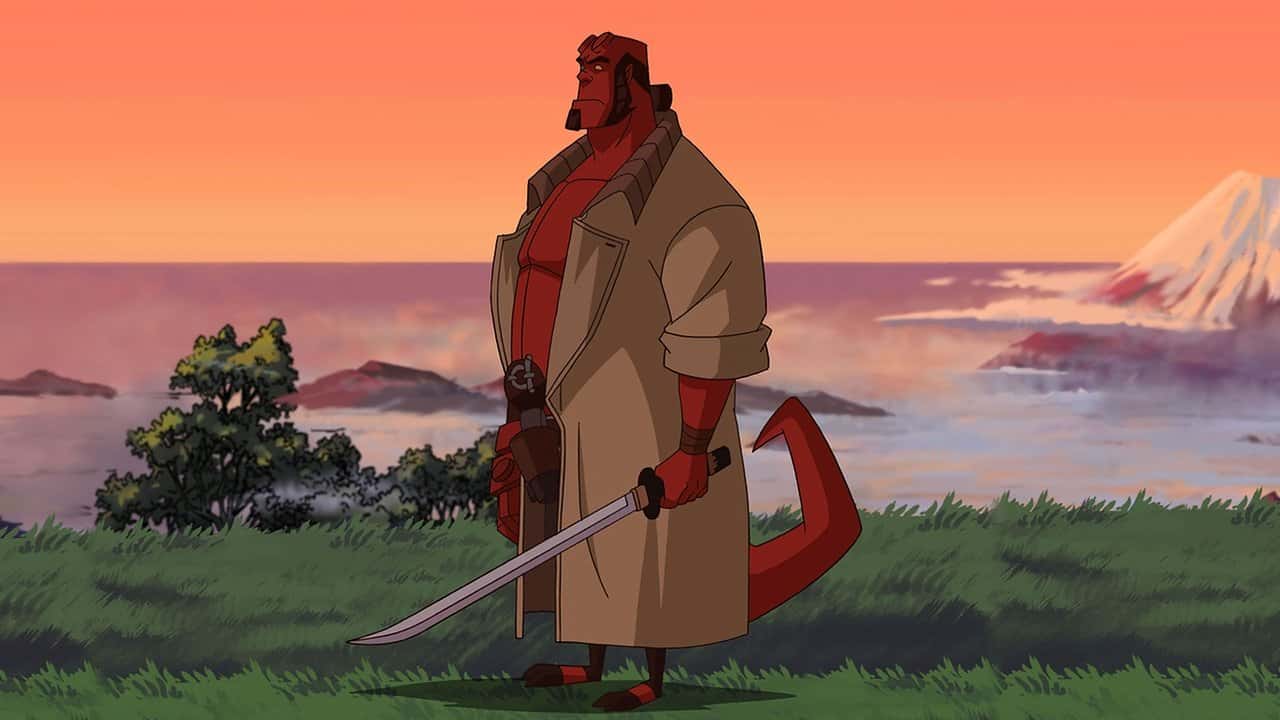 Кадр з фільму Хелбой Animated: Меч Штормів (2006)