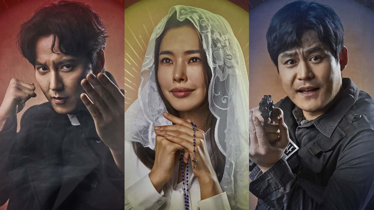 Кадр із серіалу Запальний священник (2019)