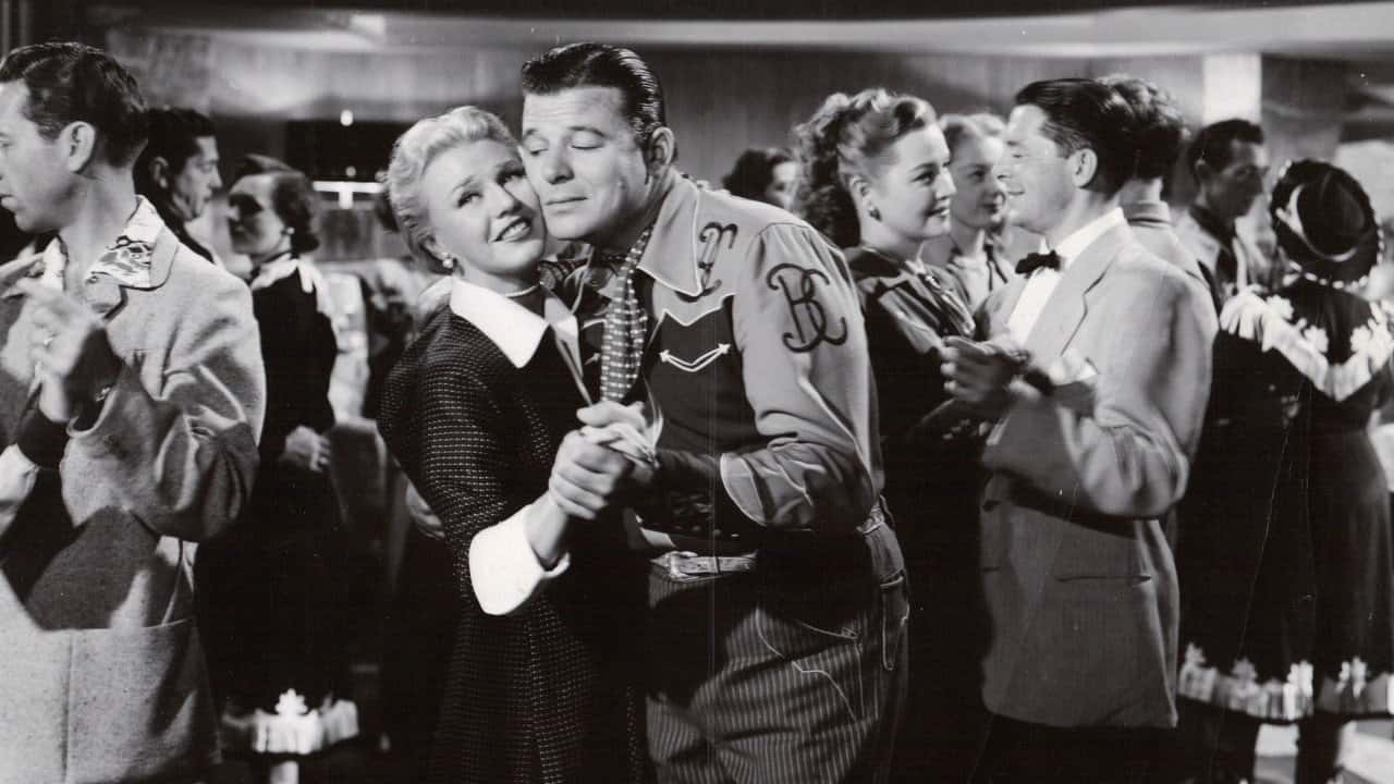 Кадр з фільму Наречений носив шпори (1951)