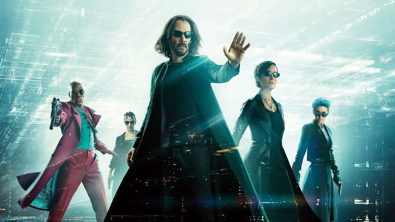 Кадр з фільму Матриця 4. Воскресіння (2021)