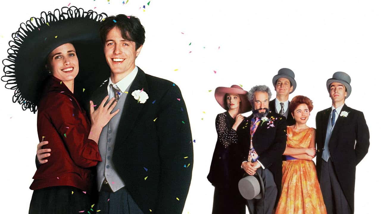 Кадр з фільму Чотири весілля та похорон (1994)