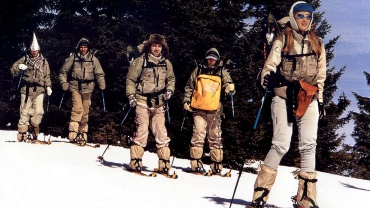 Кадр з фільму Великі перегони (2002)