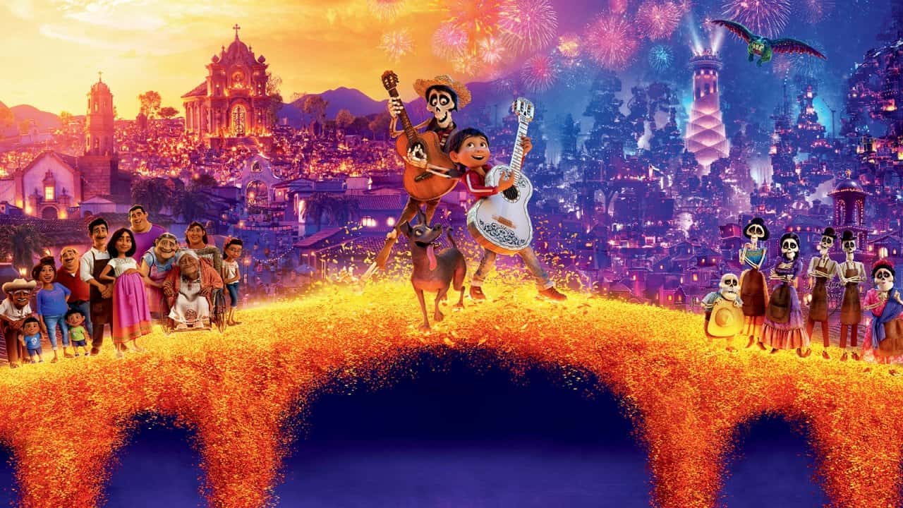 Кадр з фільму Коко (2017)