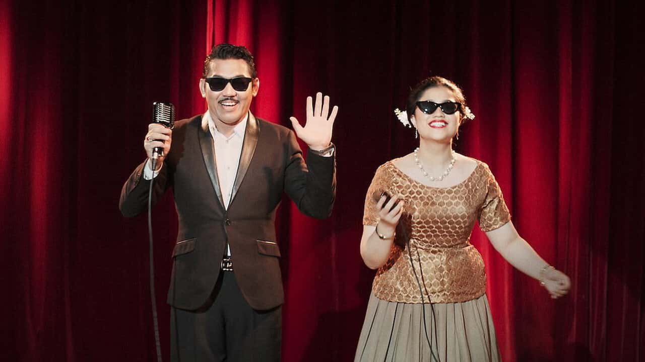 Кадр з фільму Showtime 1958 (2020)