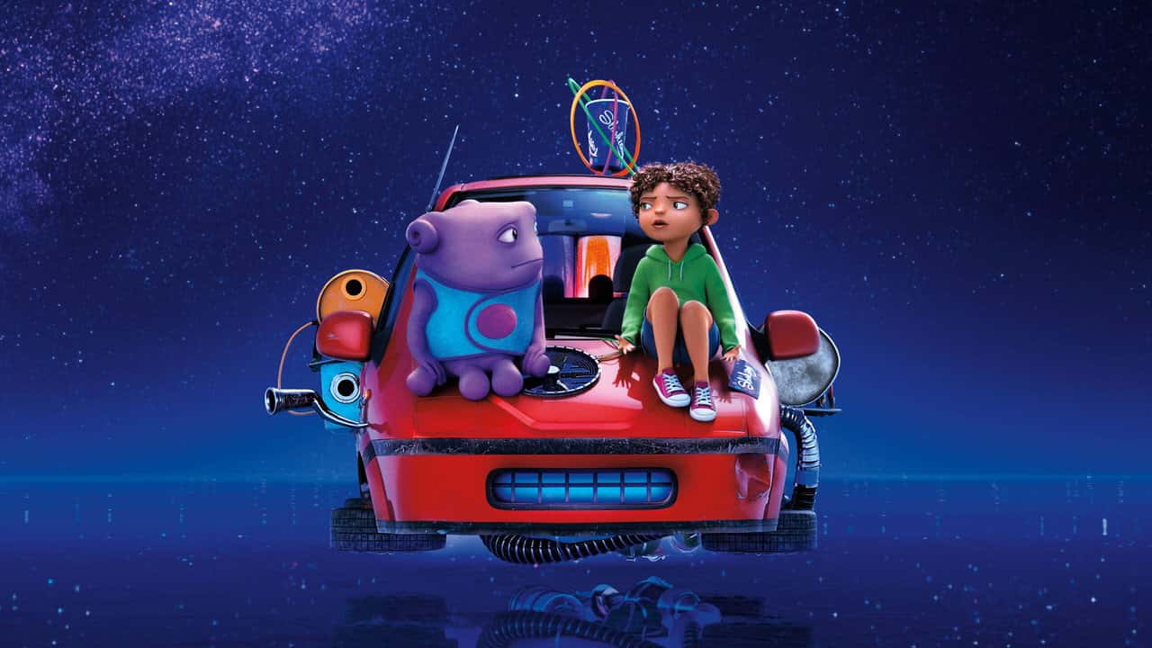 Кадр з фільму Нарешті вдома (2015)