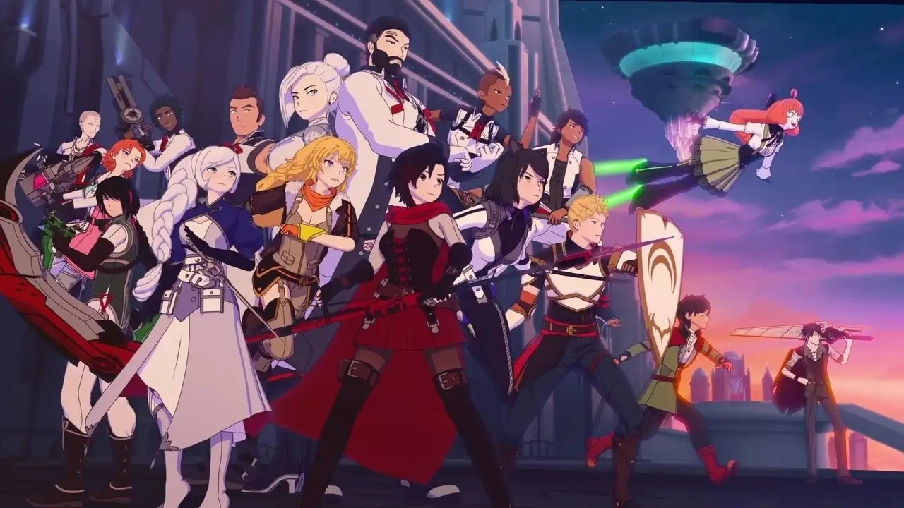 Кадр із серіалу RWBY / РВБЄ (2013)