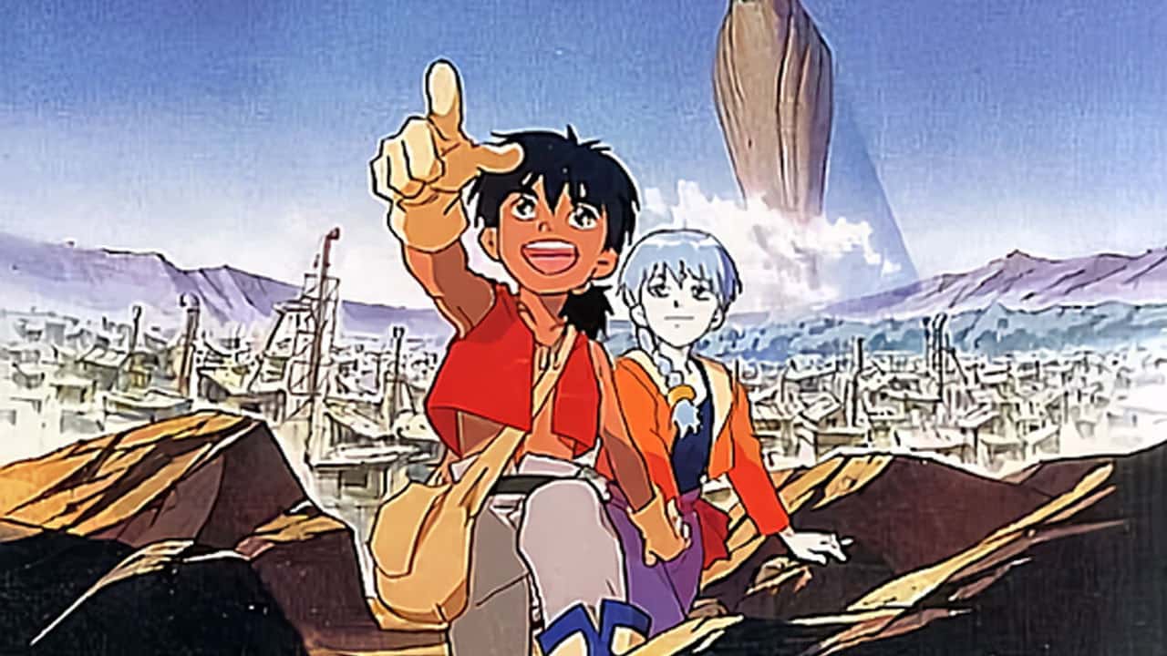 Кадр із серіалу Зелена легенда Ран (1992)