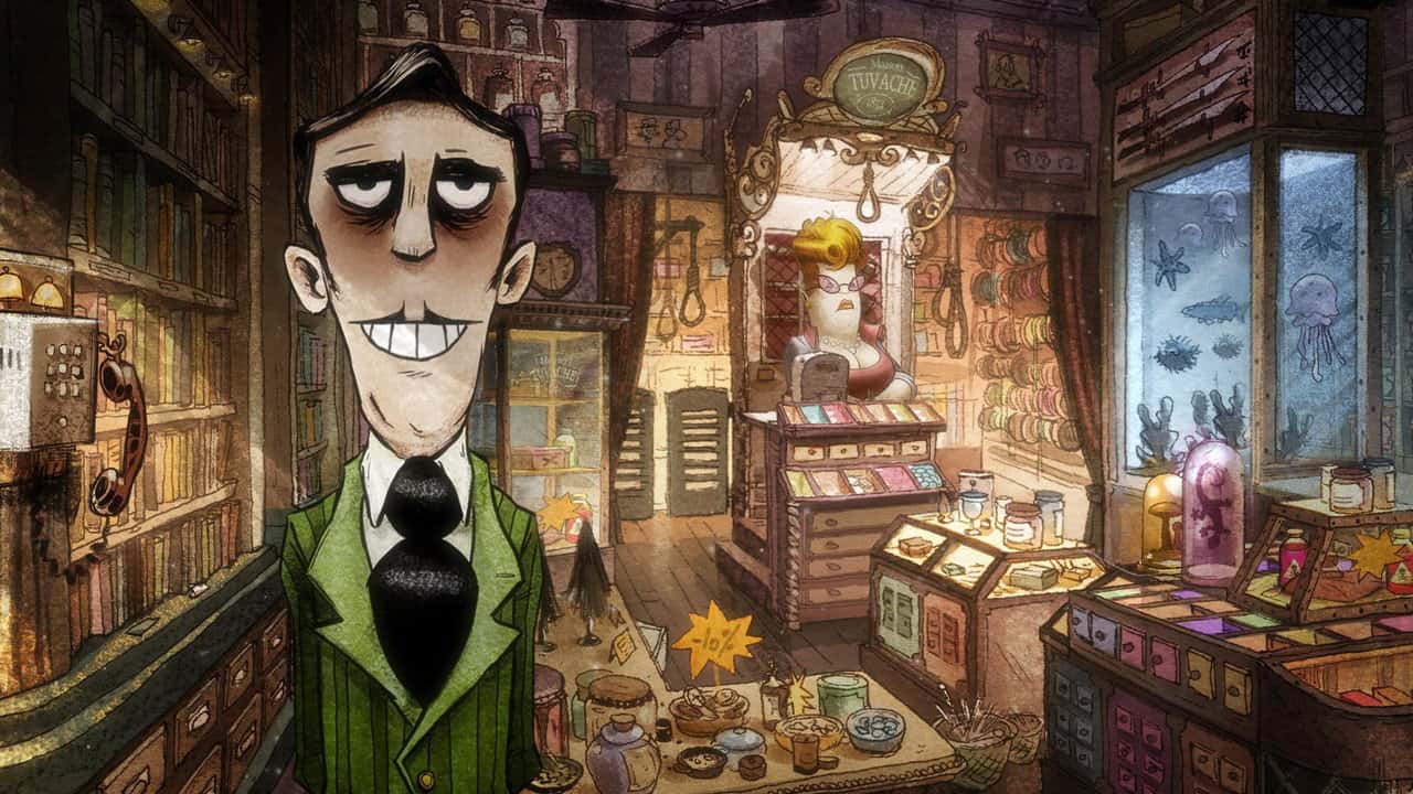 Кадр з фільму Магазин самогубств (2012)
