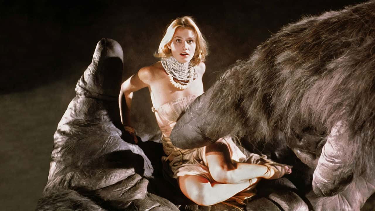 Кадр з фільму Кінг Конг (1976)