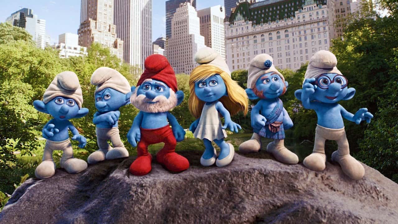 Кадр з фільму Смурфики (2011)