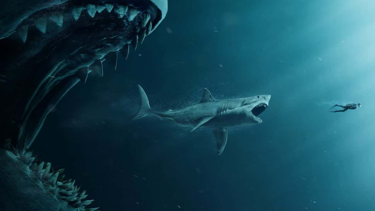 Кадр з фільму Мег (2018)