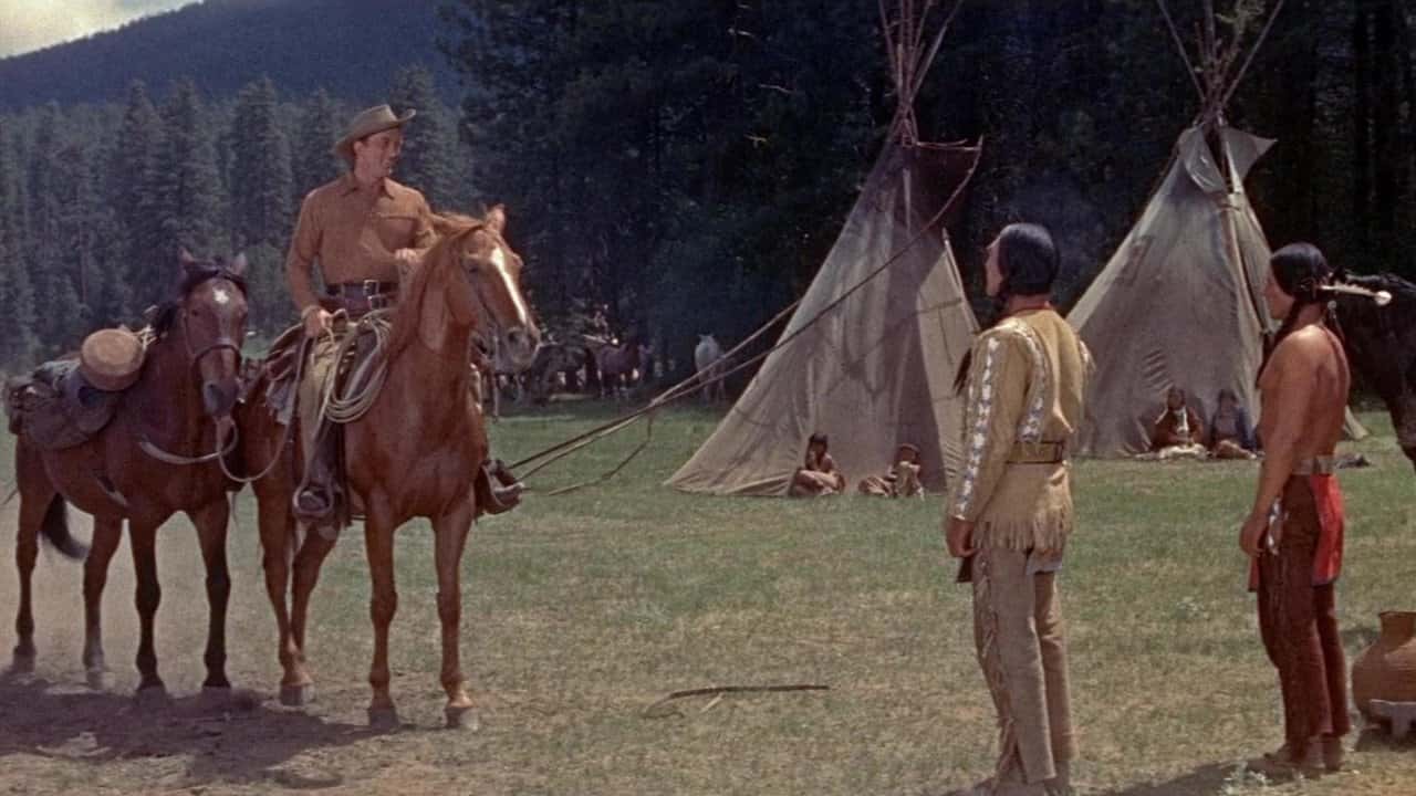 Кадр з фільму Індіанський воїн (1955)