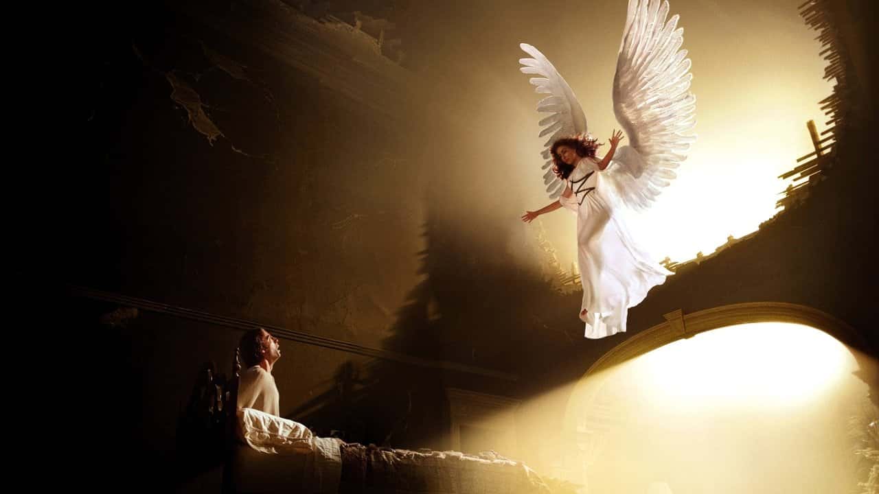 Кадр із серіалу Янголи в Америці (2003)