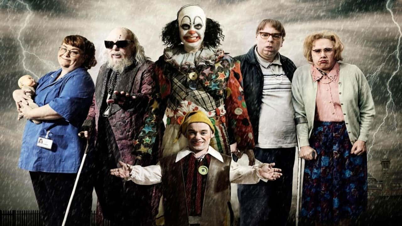 Кадр із серіалу Психвіль (2009)