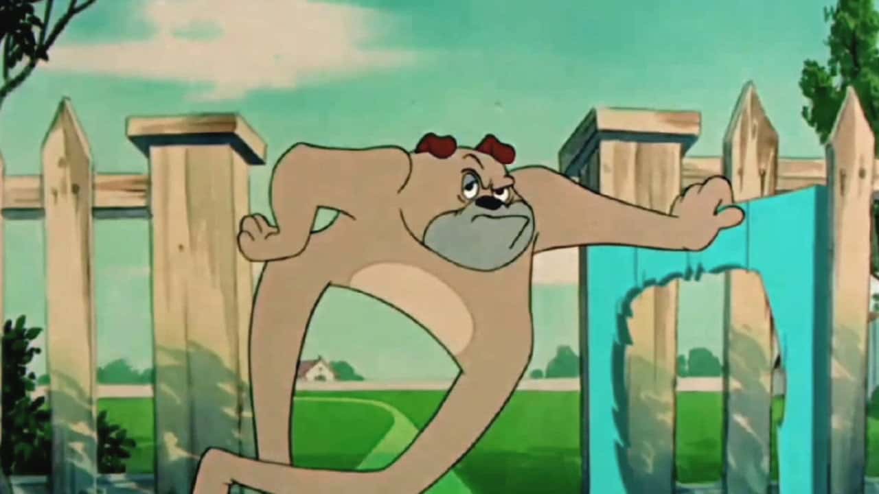 Кадр з фільму Садовий ховрашок (1950)