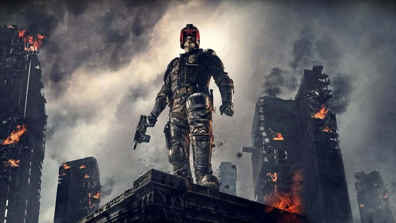 Кадр з фільму Суддя Дредд (2012)