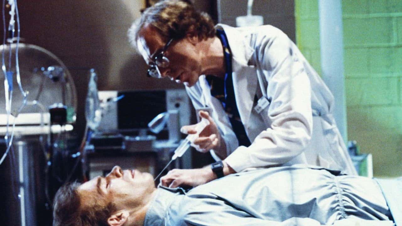 Кадр з фільму Холоднеча (1985)