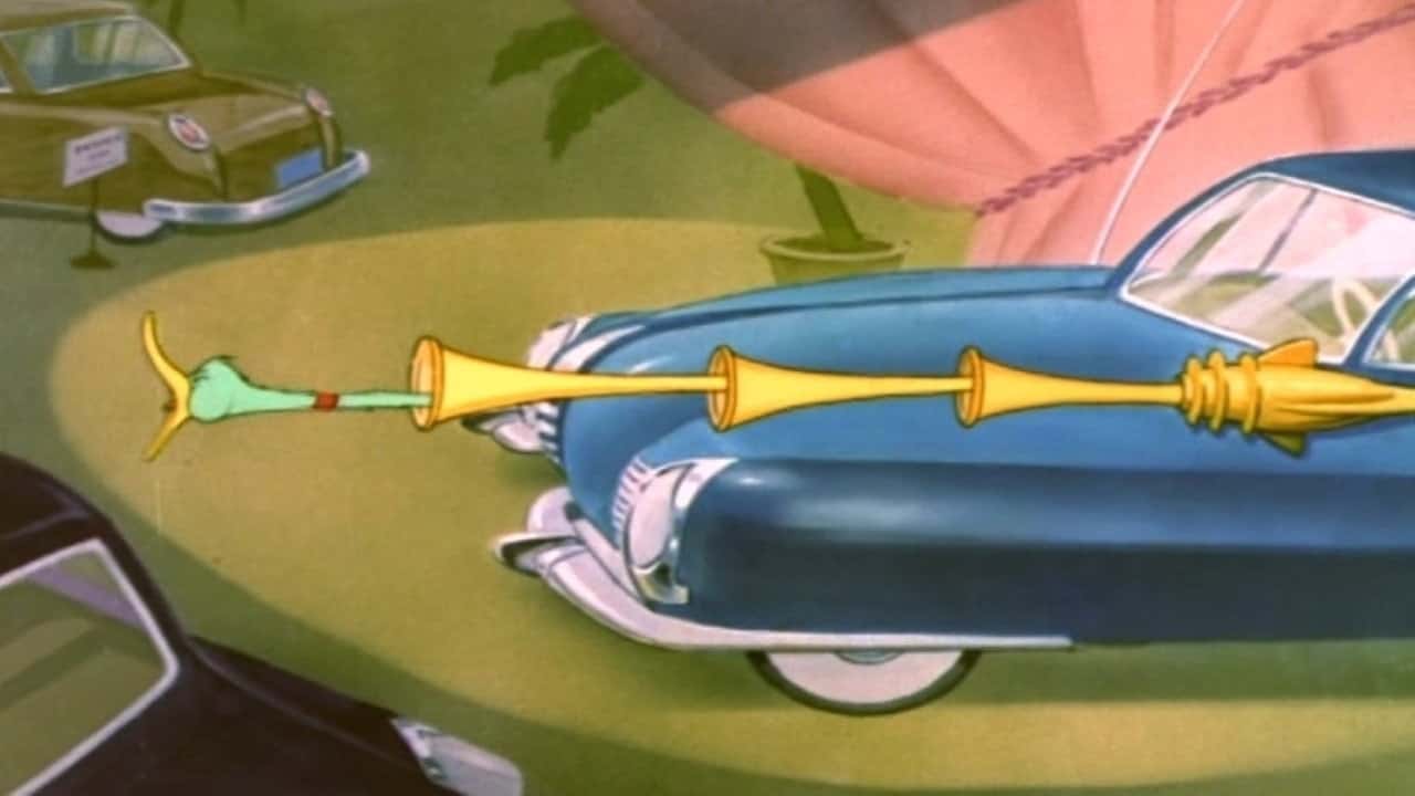 Кадр з фільму Машина майбутнього (1951)