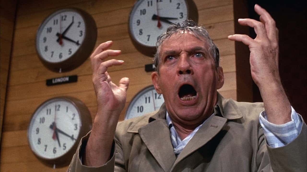 Кадр з фільму Телемережа (1976)