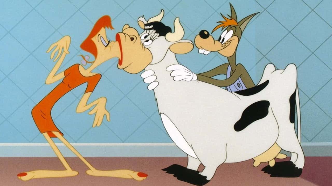 Кадр з фільму Сільська Червона Шапочка (1949)
