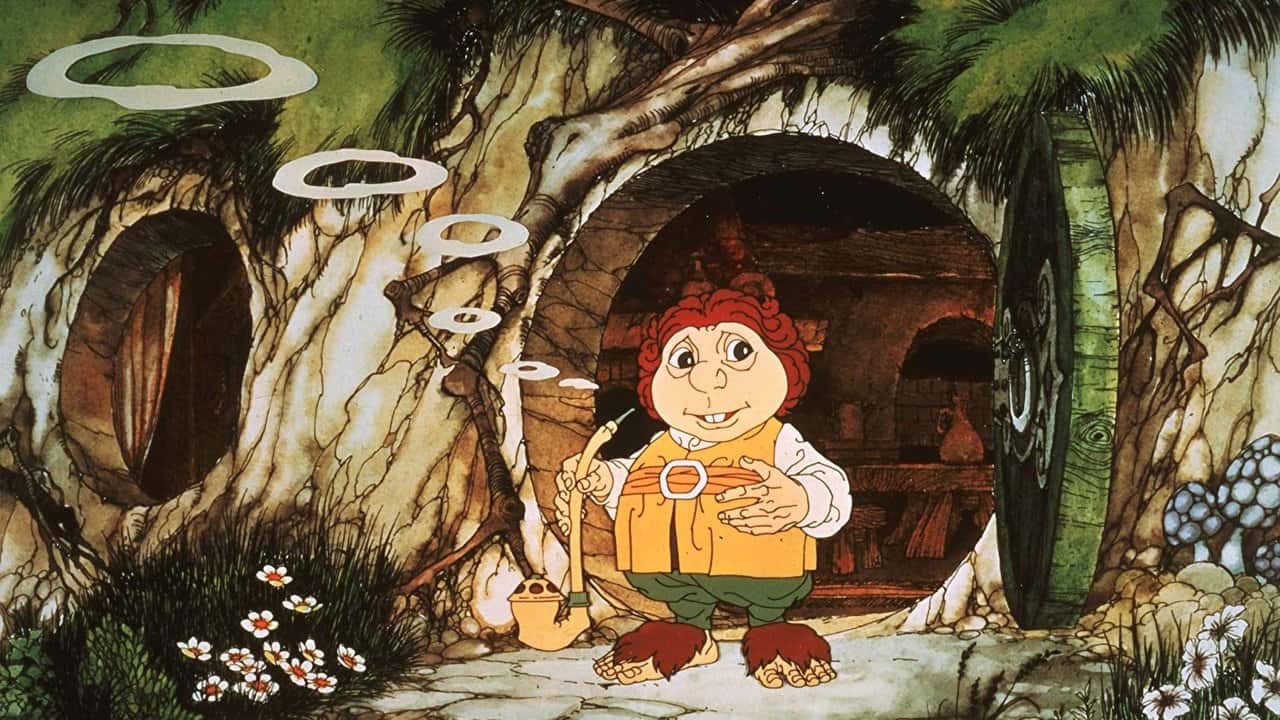 Кадр з фільму Гобіт (1977)