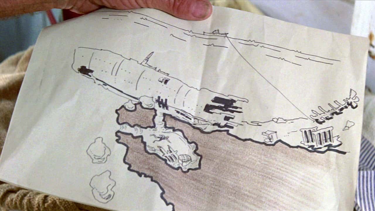 Кадр з фільму Безодня (1977)