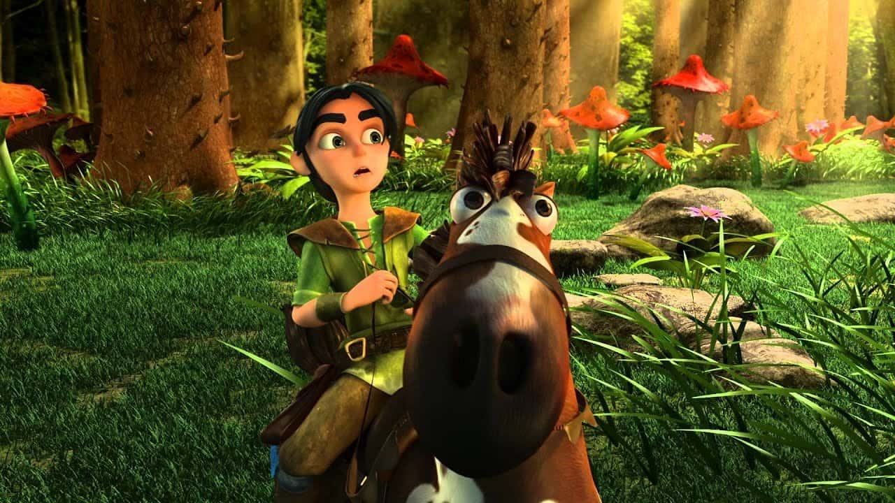 Кадр з фільму Том Літтл і магічне дзеркальце (2014)