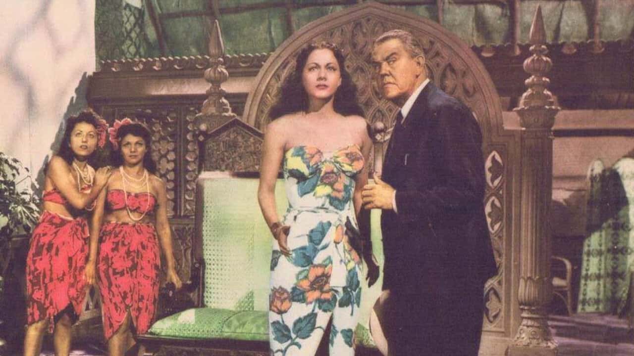 Кадр з фільму Біла дикунка (1943)