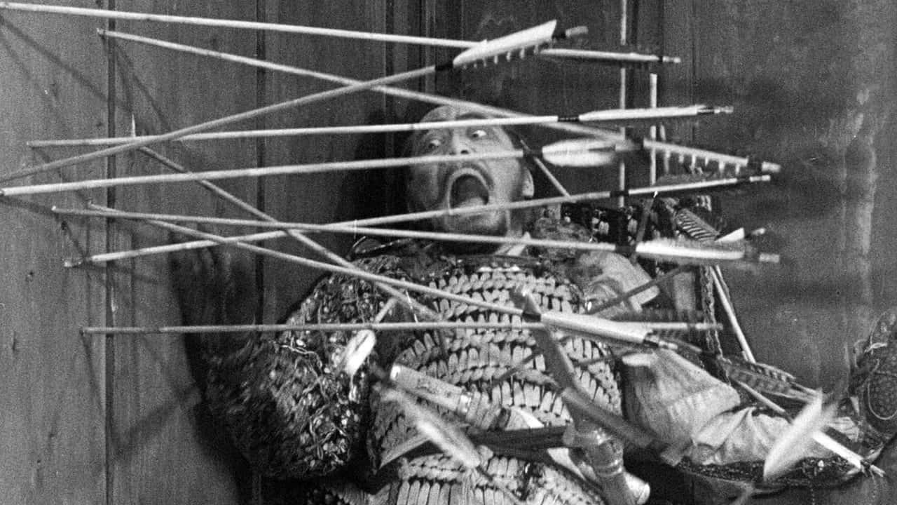 Кадр з фільму Трон у крові (1957)